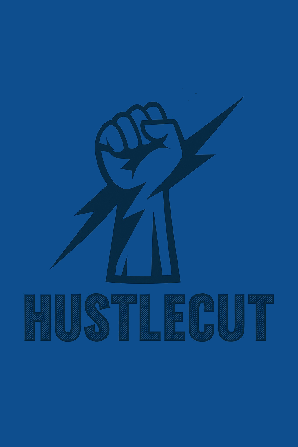 HustleCut lawn care logo – a purpose-driven, reliable small business